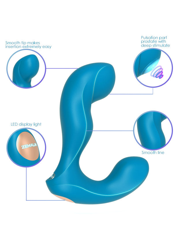 ZEMALIA Werner 肛門塞  手機遙控操作 攝護腺按摩棒